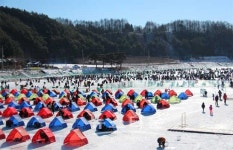 평창송어축제, 14일부터 얼음낚시터 전면 개방