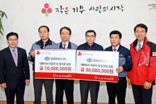 동원홈푸드PPI파이프 | 동원금속·동원파이프, 이웃돕기 성금 전달