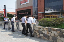 롯데백화점 마산점, '풍수해 대비' 훈련