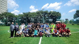 화양읍 송금체육공원 동네체육시설 | 창원외국인근로자지원센터 친선축구대회