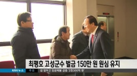 고성은법률사무소 | 고성군수 벌금 150만원 원심 유지