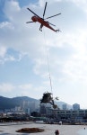 100살 부부松, 사상 첫 헬기타고 부산시민공원 이사