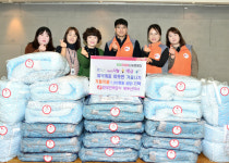 부산사상북부오피스가맹점 | 한국전력공사 북부산지사, 사상구에 겨울이불 기탁
