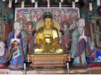 나주 다보사 ‘목조석가여래삼존상’ 보물 지정