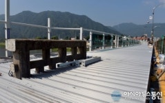 고한2교(하) | 현대와 과거 '타임브릿지' 정선 제2교 이달말 완공
