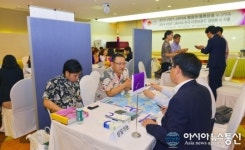동양트래블마트여행사주 | 한-일 여행업계, 트래블마트서 열띤 상담 진행