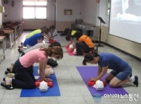 인천남부소방서, 하이텍고등학교 교직원 심폐소생술(CPR) 교육