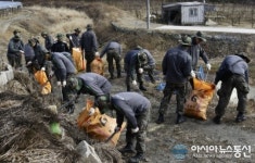 6315부대(제2수송교육단) - 경산시 갑제동 | 육군 제2수송교육단, 지역 환경정화 활동