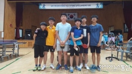 인천공항중, 남부 교육장배 스포츠클럽 탁구대회 우승