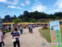 지리산농임산물판매장 | 함양군, 산삼축제 기간 농특산물판매장 인기