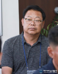 아시아제주뉴시스취재본부 | 아시아뉴스통신 강원 취재 본부 김종학 본부장 진지한 표정