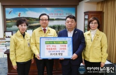 ㈜코리아세븐 창녕서호점 | ㈜서호개발, 창녕군에 코로나19 극복 후원물품 기탁