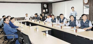 (주)녹채원푸드시스템 대한유화온산점 | 시의회 환복위, 대한유화 온산공장 방문