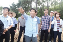 정천석 동구청장, 주요현장 점검