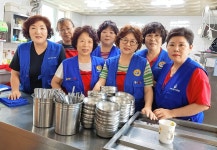 정송위탁급식소 | 울산 동구 대송동 바르게살기위원회 급식봉사 실시