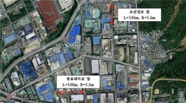 성남산업단지관리공단 내 인도 개설