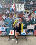 NBA X 연진영 작가, ‘스타디움 팝업 전시·스토어’ 성료