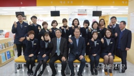 민재석 강원지방우정청장, 강릉우체국 방문