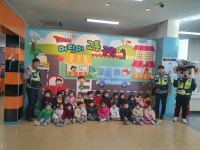 김해서부경찰서·김해시어린이교통공원 합동 어린이 교통안전교육 열려