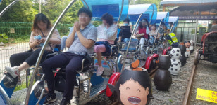 남강레저산업, '누리봄' 중증장애인 레일바이크 무료체험