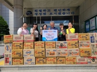 점핑하이 사이동점 | 점핑하이 진천점, 진천읍에 사랑의 라면 기탁