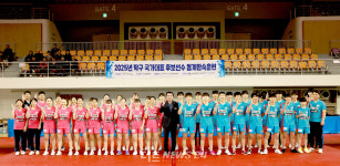 한겨울 보령은 탁구 열기로 후끈