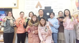 호남대 항저우세종학당, 12월 '한국문화가 있는 날-한지 손거울 만들기'