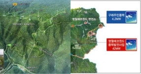 영월곰봉풍력 | 대우건설 영월에코윈드 풍력발전단지 조성 본격 착수
