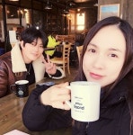 린아♥장승조 부부, 커피숍에서도 빛나는 부부의 상큼한 비주얼