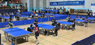 만성TOP탁구클럽 | 제33회 전주시장배 전국 오픈 동호인 및 어르신 탁구대회 열전