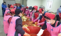 화순군 백아면, 김장김치 나눔