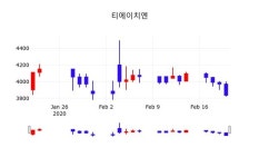 티에이치엔, 21일 0.26%변동