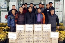 갈남마을번영사업회 | 부여 규암면 번영회, 국수나눔 행사