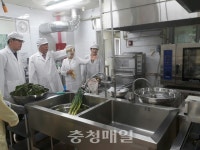 산남유치원급식소 | 청주교육청, 산남유치원 급식현장 점검