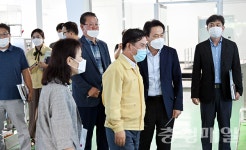 부여군, 상수도 시설물 긴급 점검