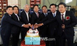 (주)새한물산·(유)서원주류 신사옥 개소