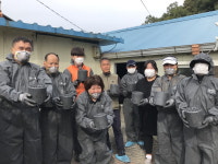 푸디스트(주) 한화첨단소재음성제1사업장 | 한화큐셀앤드첨단소재(주) 음성사업장, 연탄 1천장 전달