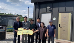 윤서내해피하우스 | 보은 해피하우스 입주식···주민에게 새 주택 제공