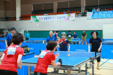 울진군, 제3회 경북라지볼연맹회장배 탁구대회 개최