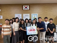 상신하이퍼마켓 | 진천상신초, 학생창업 진천 상신마켓 수익금 100만 원 기부