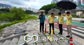 제1종근생시설(휴게음식점) 진출입로 및 관로연결 | 의정부시, 여름철 풍수해 대비...하천 진출입 차단시설·차수판 점검 및 가동훈련 실시