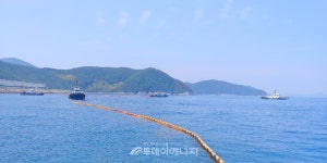 해양환경公 마산지사·석유公·해양경찰, 합동방제훈련 실시