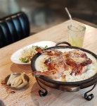 부드럽고 담백한 수비드 통닭과 파스타의 어울림