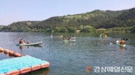 “상주 낙동강에서 수상레저 즐겨요”