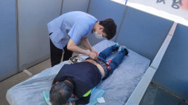지에스25원주상지으뜸점 | 상지대부속한방병원, 36사단 참전용사에 의료 지원