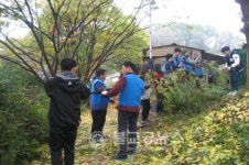 (주)코리아세븐 천안성정사랑점 | 1+3사랑나눔 자원봉사단 나눔의 집 현판식