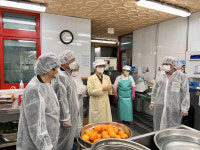 보은중학교집단급식소 | 보은교육지원청, 학교급식 식중독 예방 불시점검