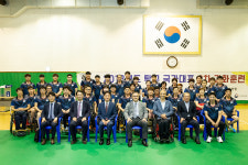 한국토요타 후원 '대한민국 장애인탁구 국가대표 선수단' 입촌식
