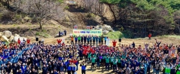 탄소중립 향한 초록 발걸음… 보령, 6100그루 숲을 심다