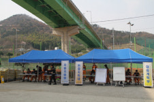 엔터맵거제송정 | 거제소방서, 불시긴급구조통제단 훈련